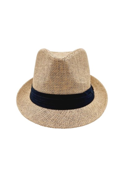 Tezzgelsin Unisex Yazlık Hasır Jackson Fötr Şapka Camel