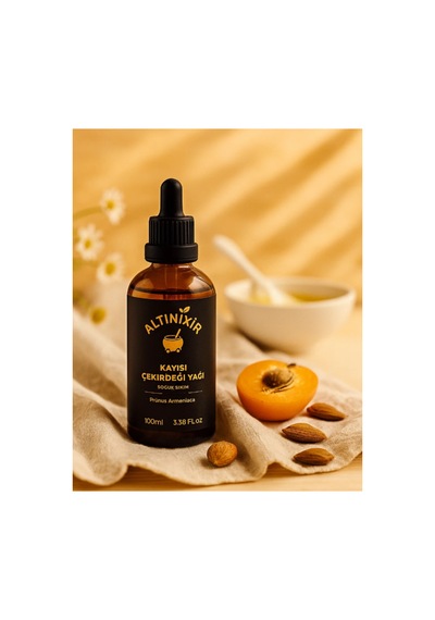 Kayısı Çekirdeği Yağı Soğuk Sıkım 100ml 100 ML