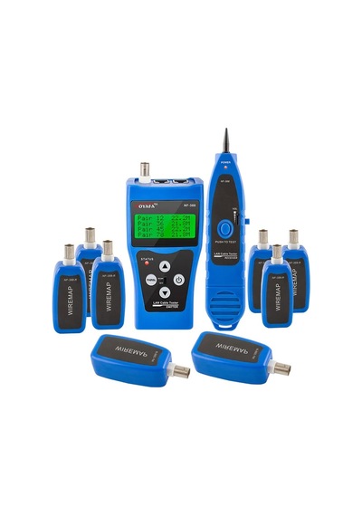 Ayt Noyafa Nf-388 Kablo Bulucu Arıza Tespit Cihazı Seti Ethernet Telefon İnternet Ağ Kablosu Cihazı