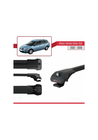 Renault Megane Grand Tour 2002-2008 Arası İle Uyumlu Ace-1 Ara At