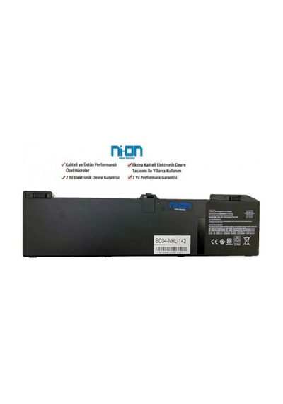 Nion Hp Zbook 15 G5 Mobile Workstation Uyumlu Notebook Batarya - Pil