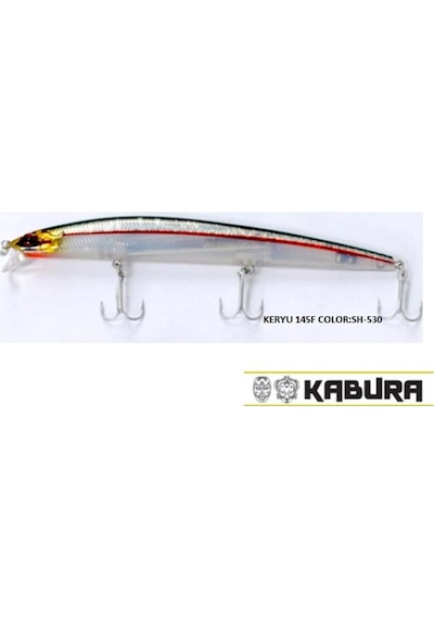 Kabura Keryu 145F 19Gr 145Mm Dalar 0.8M Sahte Balık