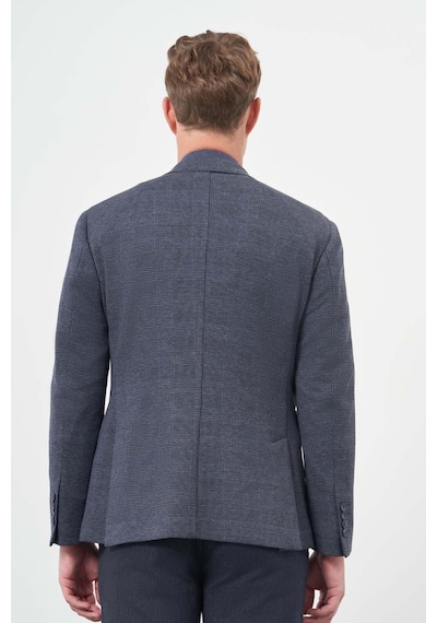 İmza Lacivert Ekose Desen Örme Mono Yaka Astarsız Çift Yırtmaç 2 Düğme 6 Drop Slim Fit Casual Ceket 1002245152 Lacivert İmza Lacivert Ekose Desen Örme Mono Yaka Astarsız Çift Yırtmaç 2 Düğme 6 Drop Slim Fit Casual Ceket 1002245152 Lacivert