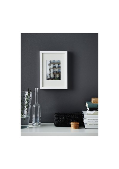 Rıbba 21x30 Cm A4 Ebat Beyaz Kalın Kenarlı Paspartulu Ahşap Resim Fotoğraf Çerçevesi Beyaz - 636360096