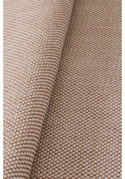 Doğal Jüt Görünümlü Düz Dokuma Kilim Açık Bej Minimal Tasarım Bej Bej