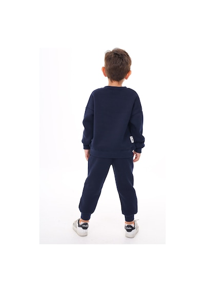 Toontoy Kids Toontoy Erkek Çocuk Nakışlı Eşofman Takım Lacivert