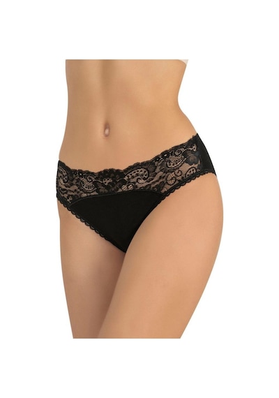 Fabony Bayan Dantelli Bikini Külot 1170 Siyah