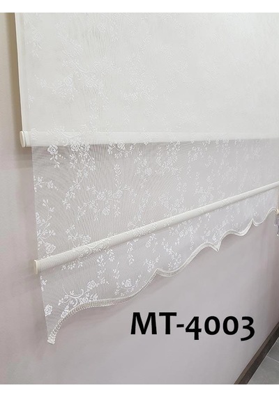 Bbb Çift Mekanizmalı Tül Stor Perde 4 Desen Seçeneği Mt-4003