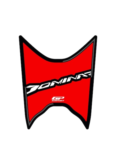 GP Kompozit  Bajaj Dominar 250 / 400 2020-2024 Uyumlu Tank Pad Kırmızı