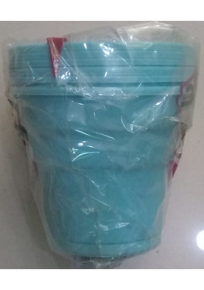 Leva Plastik Bardak 6 Lı Renkli L09,1006-1