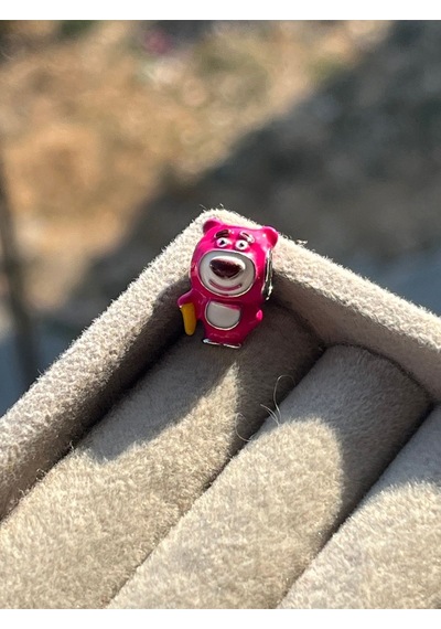 Kırmız Ayıcık Charm Pembe