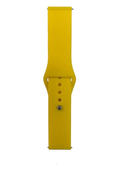 Gear S2 Band Serisi 20mm Klasik Kordon Silikon Strap Kayış - Tarmac