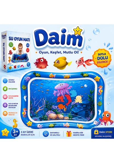 Su Oyun Matı , Tummy Time Test Raporlu 1 Adet