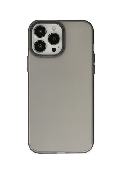 Apple iPhone  Uyumlu,  14 Pro Kılıf Modos Metal Kapak - Siyah