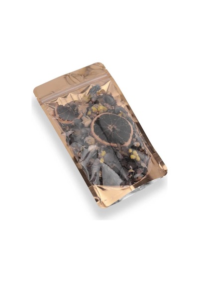 Gold Şeffaf Metalize Doypack 20x30x10 Cm 50 Adet