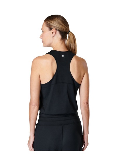 Sweaty Betty Sweaty Betty Gaia Tank Kadın Siyah Yoga Tişört Blk Siyah