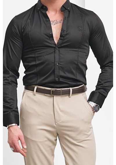Modefendi Regular Fit Gömlek Siyah