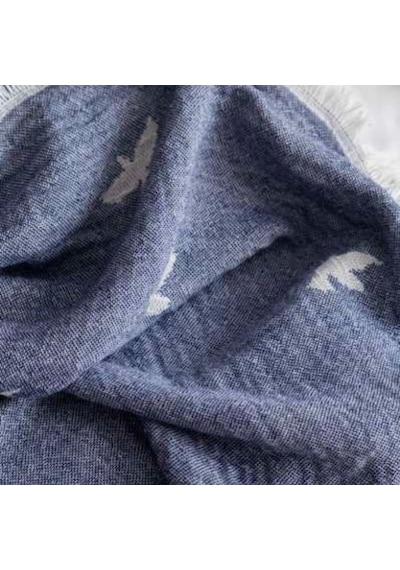 Apricitas Home Albatros Timeless Prime Set Çift Kişilik Nevresim Takımı İndigo