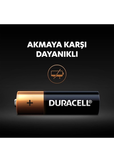 Duracell Alkalin AA Kalem Piller 1.5 V LR6/MN1500 6'lı Paket