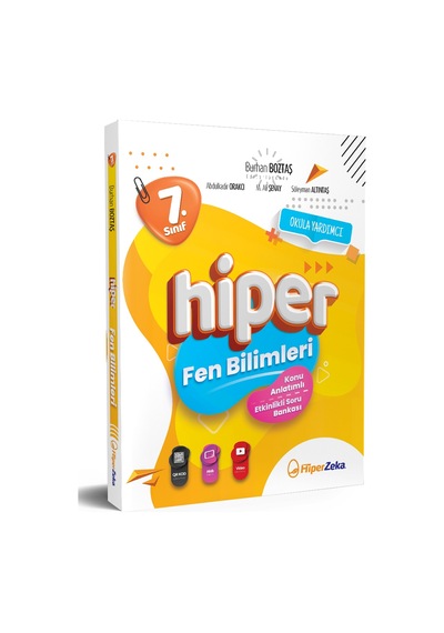 2024 7. Sınıf Hiper Fen Bilimleri Konu Anlatımlı & Etkinlikli Sor