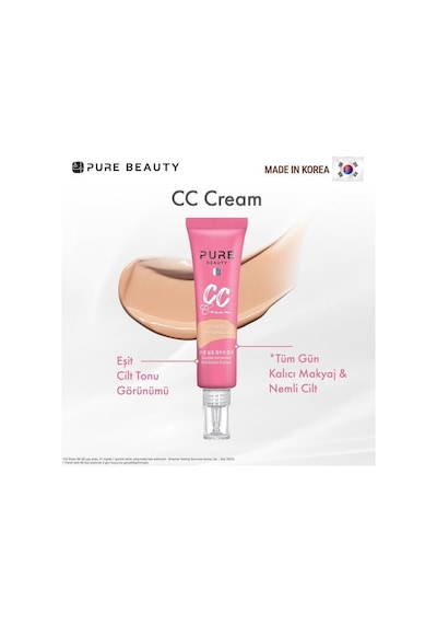 Pure Beauty Cc Krem Spf50 Pa++++ Ivory 30 Ml 00