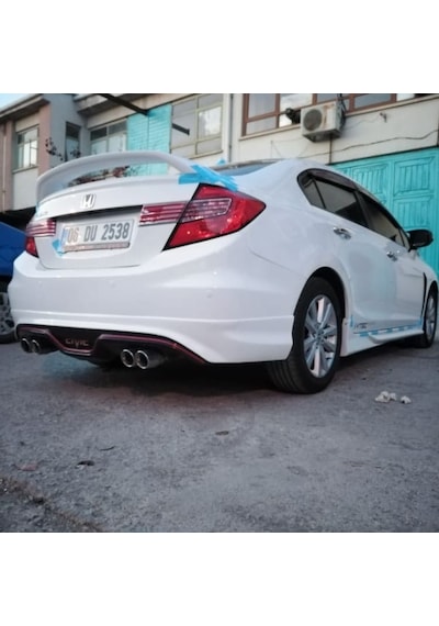 HONDA CİVİC FB7 ARKA TAMPON EKİ CUSTOM