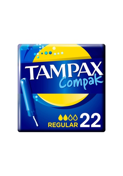 Tampax Compak Regular Aplikatörlü Tampon 22'li - 8 Adet Tarı