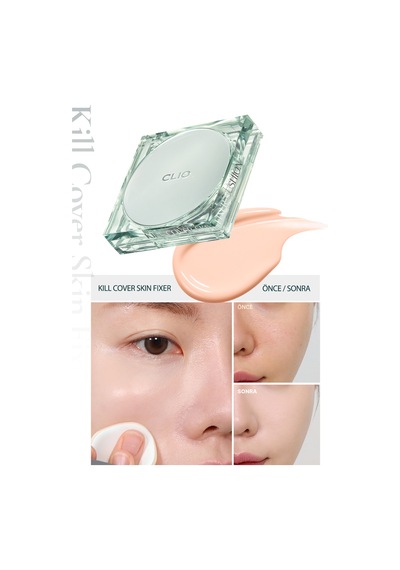 Clio Kill Cover Skin Fixer Cushion SPF50+ 21C Lingerie