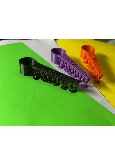 Kahve Yazılı Ağaç Gövdesi Saplı Kahve Ölçü Kaşığı 6 Lı Set Dekoratif & Ergonomik Çok Renkli