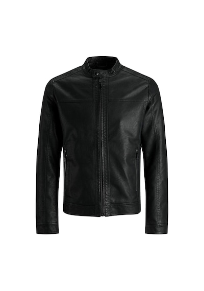 Jack & Jones 12182461 Jjewarner Jacket Noos Erkek Mont 12182461-R4306 Siyah