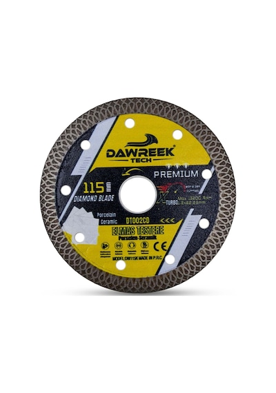 Dawreek Dt002cd 115mm Premium Sürekli Çember Elmas Testere Seramik