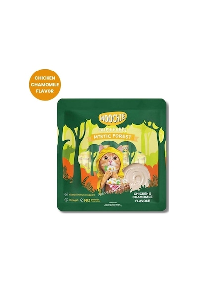 Moochie Tavuk Ve Papatya Aromalı Krema Kedi Ödülü 25 X 15gr