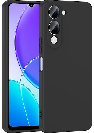 Thegencoo Vivo Y04 Kılıf Zore Mara Lansman Kapak - Siyah