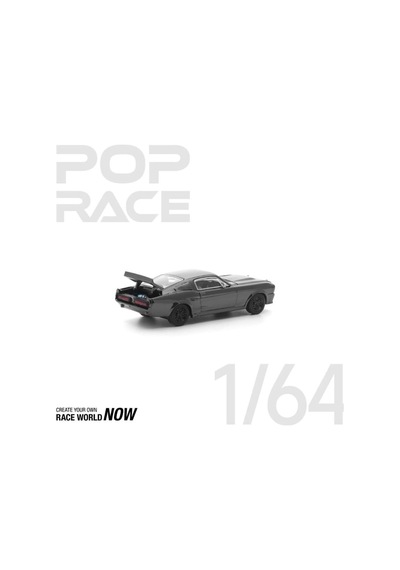 Shelby Mustang Gt500 Dark Chrome Edition Prdc004 Diecast 1:64 Model Araba