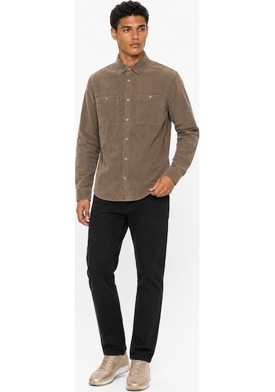 Loft Regular Fit Erkek Gömlek U.kol Lf2044136 Q1.v1 Light Brown
