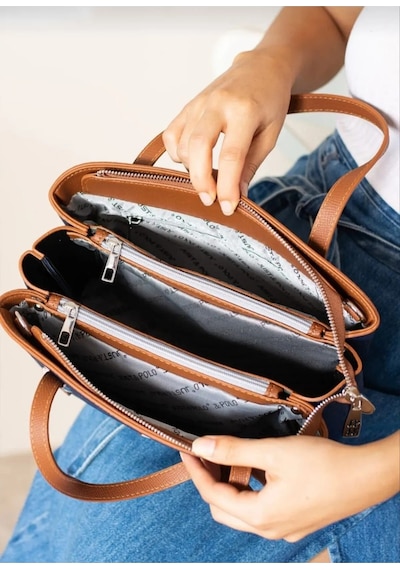 Just Polo Kadın Yeni Sezon El Ve Omuz Çantası 234079mh Lacivert Taba