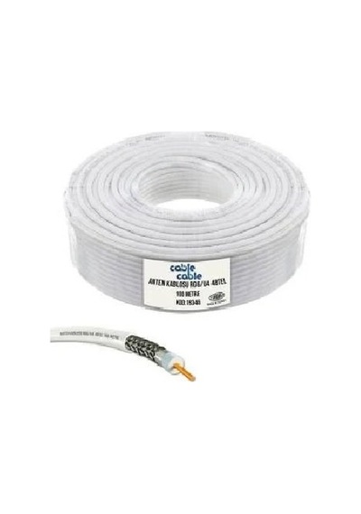 Cable Anten Kablosu Rg6/u4 48tel 100mt