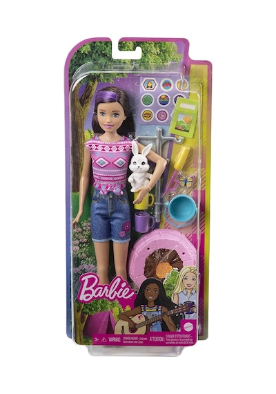 Barbie Nin Kız Kardeşleri Kampa Gidiyor Oyun Seti Hdf69