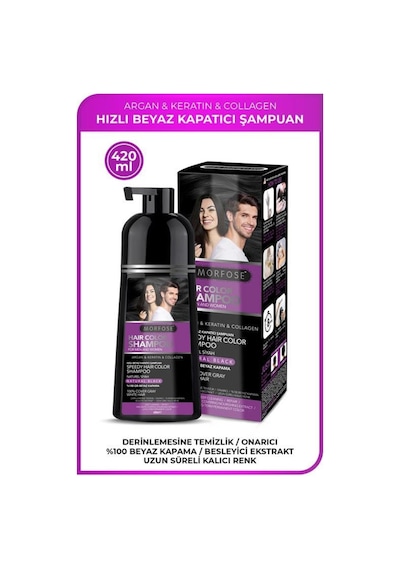 Hızlı Beyaz Ve Gri Kapatıcı Şampuan 420 Ml