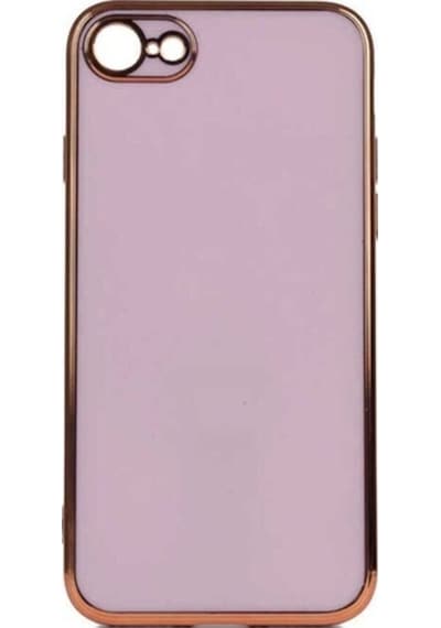 Apple Uyumlu iPhone Se 2022 Kılıf Zore Bark Kapak Lila