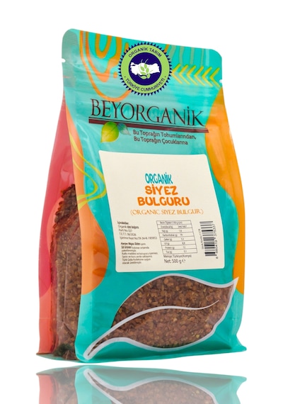 Organik Siyez Pilavlık Bulgur 500gr Pestisit Ve AflaAnali