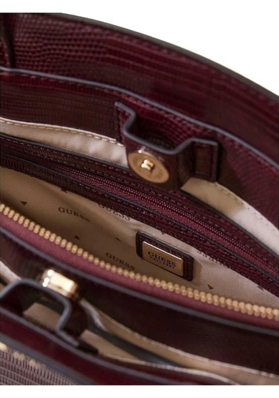 Guess Melinda Kadın El Ve Çapraz Çanta Hwkl9933060 Bordo