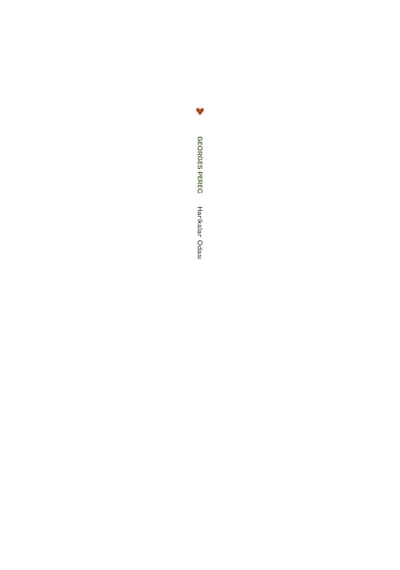 Harikalar Odası - Georges Perec - Can Yayınları