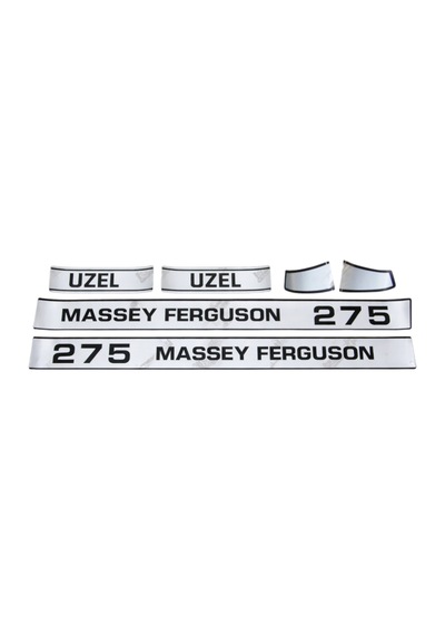 Peren Traktör Massey Ferguson 275 Traktör Yan Yazı Takımı Sağ Sol Etiket Seti