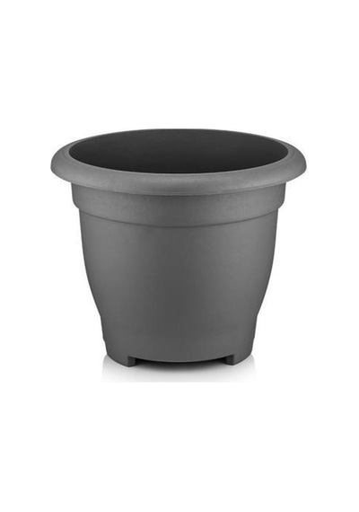 Omnipazar So-vhs3 Dekoratif Vaha Saksı İç Ve Dış Mekan 3.9 Litre No 3 Antrasit 116