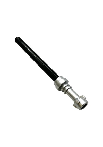 Star Wars Minifigür Aksesuarı, Işın Kılıcı, Lightsaber, Siyah Renkte Ve Metalik Gümüş Kabzalı