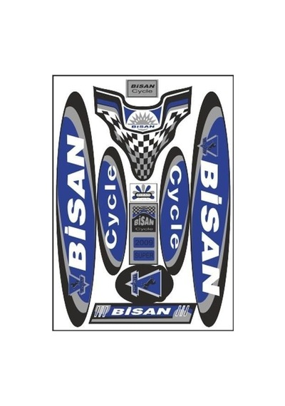 Bisan 002 Bisiklet Sticker Standart