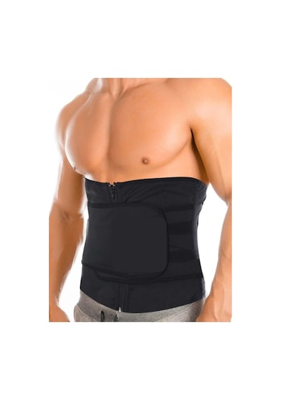 Miresa Sauna Ve Terleme Etkili Unisex Sauna Termal Bel Kemer Korse Siyah