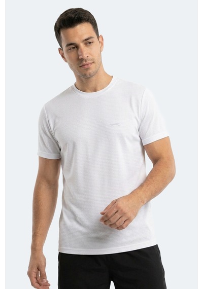 Slazenger Hugger Erkek Beyaz Tişört