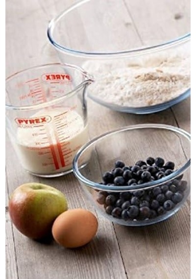 Ayrex 29160 Pırex Dereceli Ölçü Litre 1 Mutfak Kabı, Malzeme, Çok Renkli Diğer
